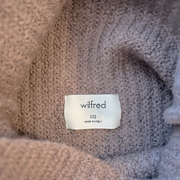 Aritzia Wilfred Montpellier Turtleneck Sweater, Size XXS, Color Cabana, Like New - Picture 3 of 7